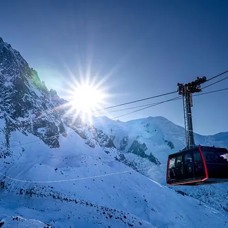 Balcony Overlooking The Mont-blanc Chainparking