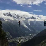 Balcony Overlooking The Mont-Blanc Chainparking 公寓 莱苏什