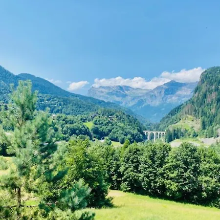Balcony Overlooking The Mont-blanc Chainparking Apartament Les Houches